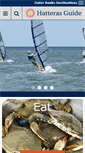 Mobile Screenshot of hatterasguide.com